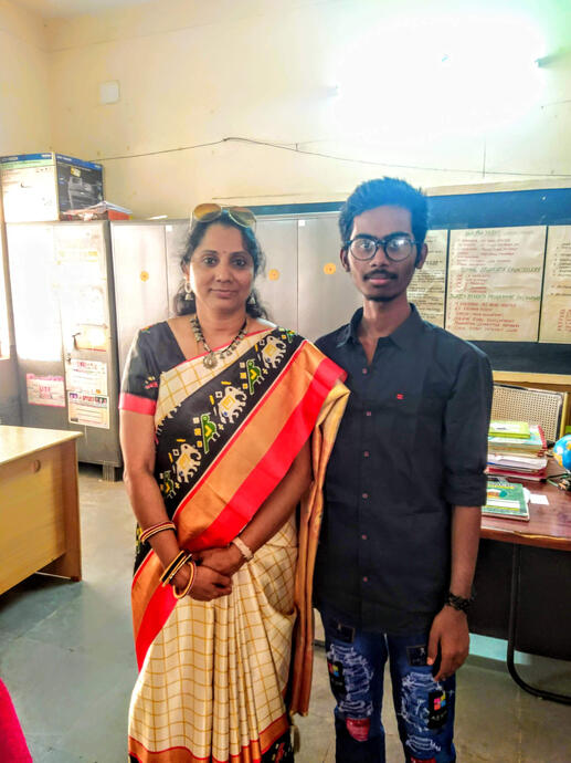 Varalakshmi teacher 🤩